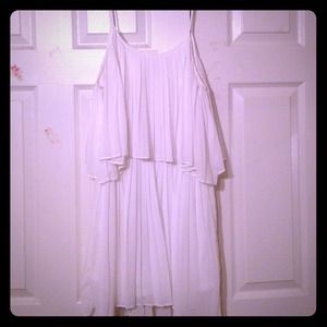 Cute white flapper inspired dress!