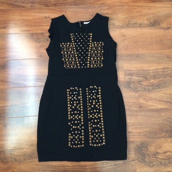 Bar III Dresses & Skirts - Fitted black mini dress