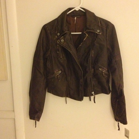 Free People Vegan Leather Moto Jacket 🌹 - Picture 4 of 4