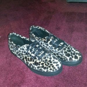 Brand new leapord print Vans