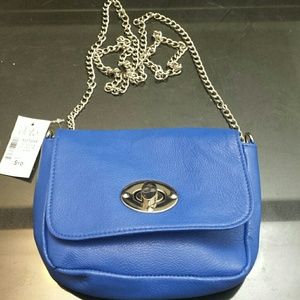 Blue purse