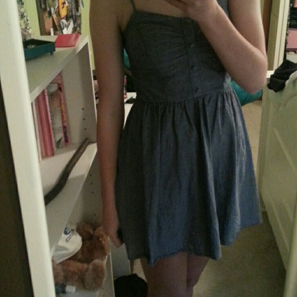 Blue/Grey Dress - Picture 1 of 4