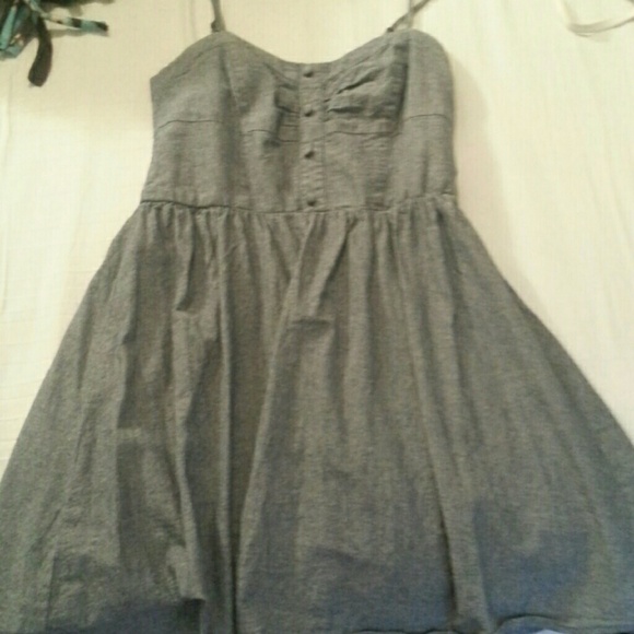 Blue/Grey Dress - Picture 4 of 4