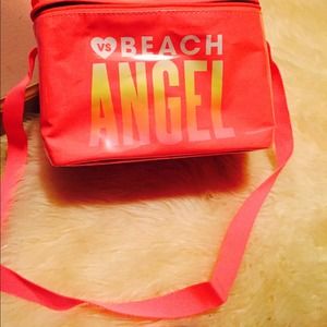 Victoria secret hot pink cooler