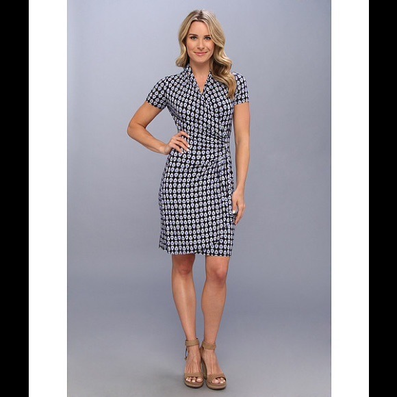 Karen Kane Americana Wrap Dress, Small