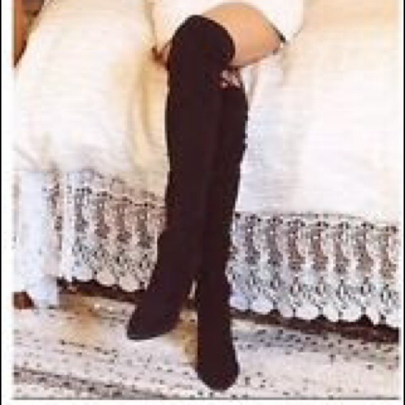 Over the knee boots