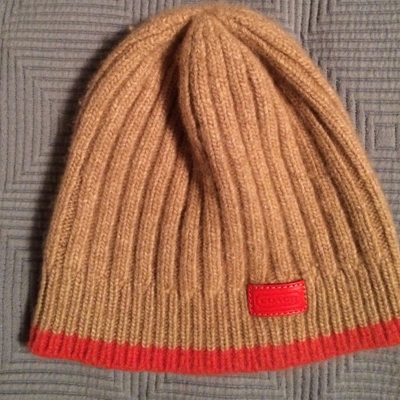 Authentic Coach Beanie. Never worn.