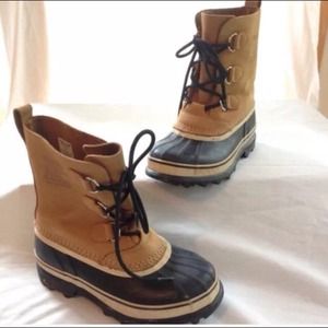 SOREL Caribou boots.