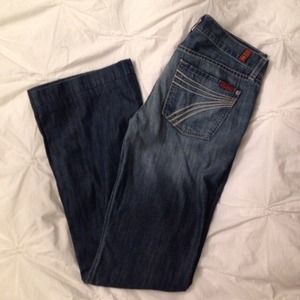 7 for all mankind dojo light wash size 28