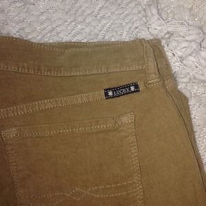 Lucky Brand Corduroys/ straight leg