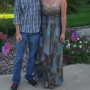 A prom dress.