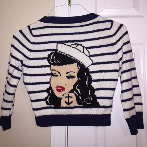 RARE! Betsey Johnson Cardigan