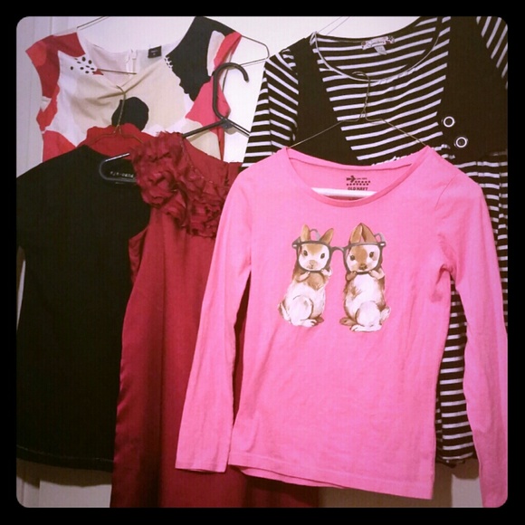 Girls dresses and tops