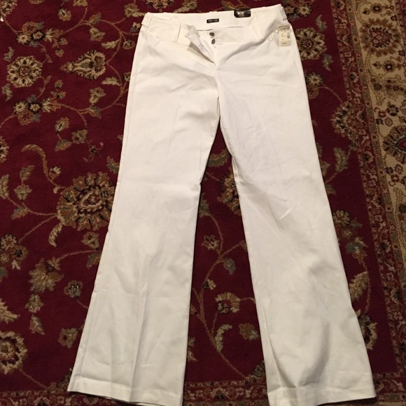 White dress pants