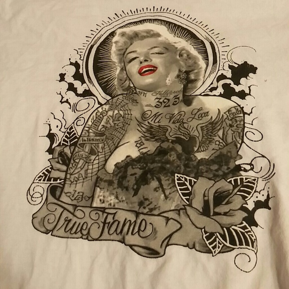 Mens marolyn monroe tee