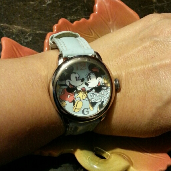 Mickey and Minnie mouse watch.