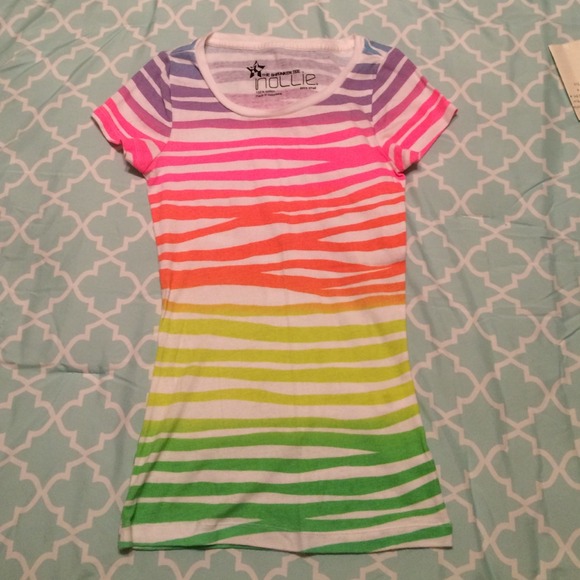 Multicolored Zebra T!