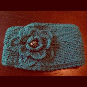 Hand made crocheted head band for Winter