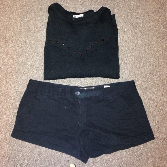 Black Aero shorts LiKe NEW