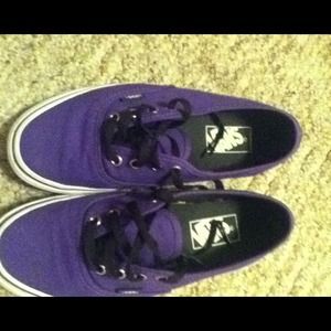 Purple vans