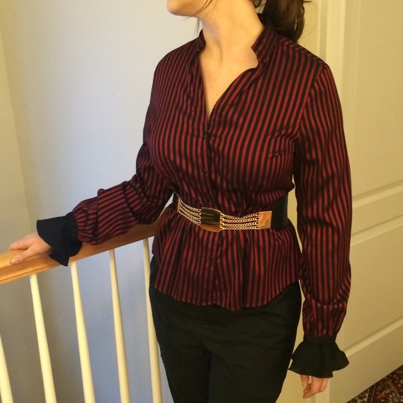 Striped dress shirt