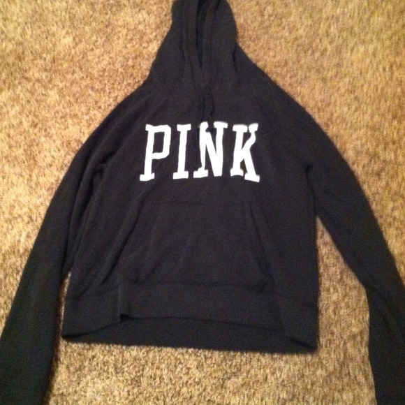 Black vs pink hoodie
