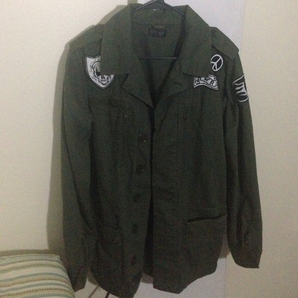 Topshop Military style Jacket