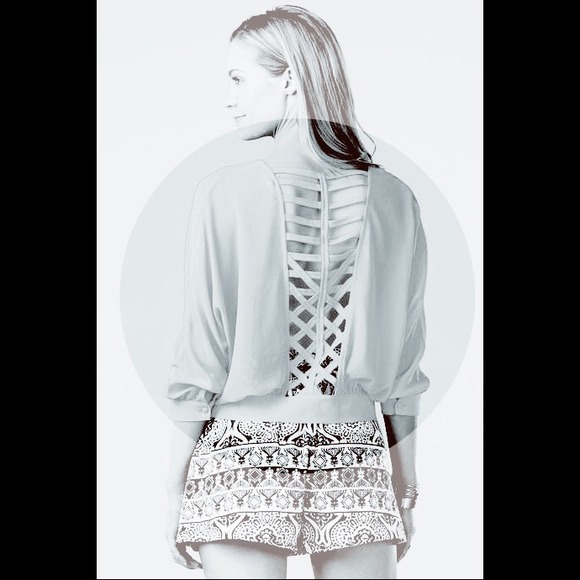 Leighann Lattice Crop Top