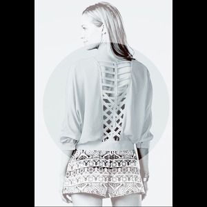 Leighann Lattice Crop Top