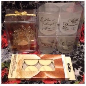 Vanilla candle gift set