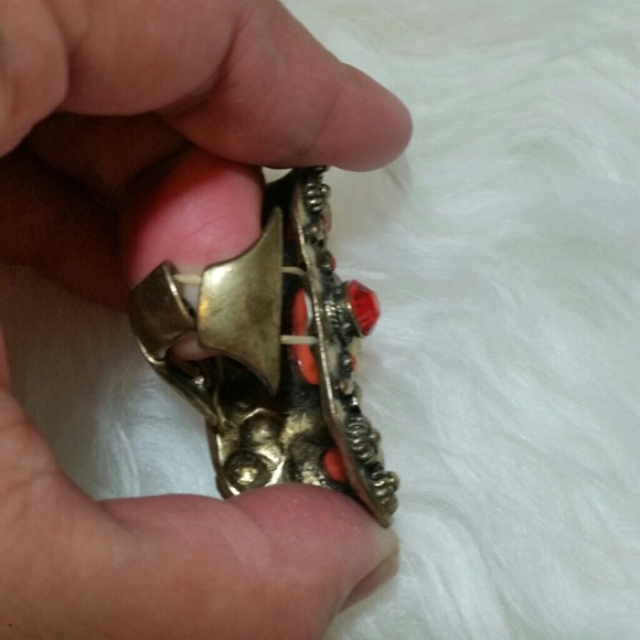 Weekend sale!Long knuckle ring - Picture 3 of 4