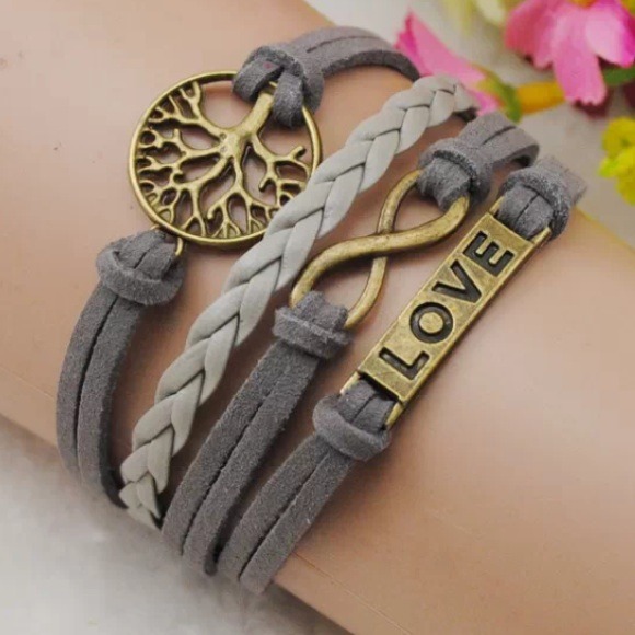Infinity Tree Love Friendship Bracelet