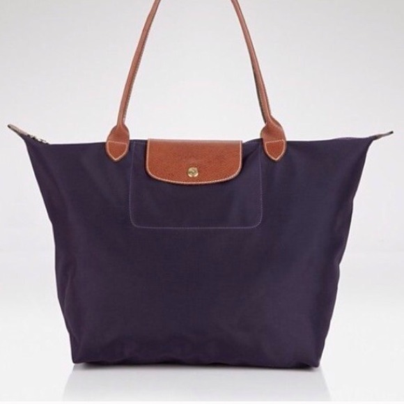 Longchamp Bilberry Large Tote AUTHENTIC