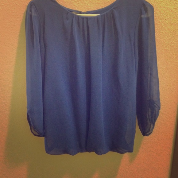 Blue blouse