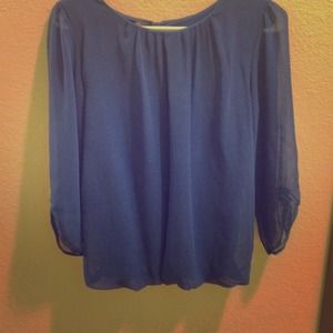 Blue blouse