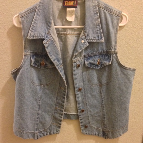 Denim vest