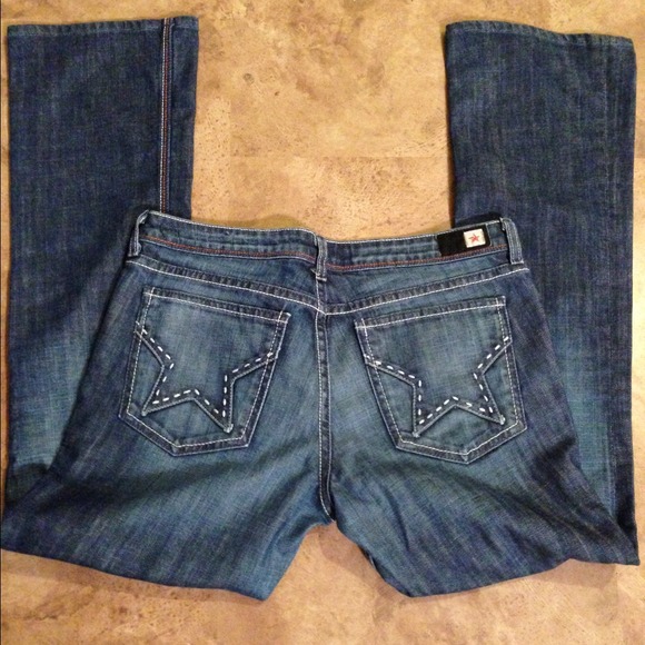 People's Liberation blue jeans