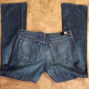 People's Liberation blue jeans