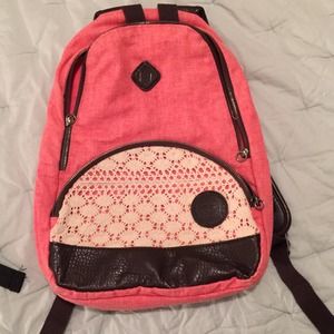 Roxy Lace Pocket Backpack