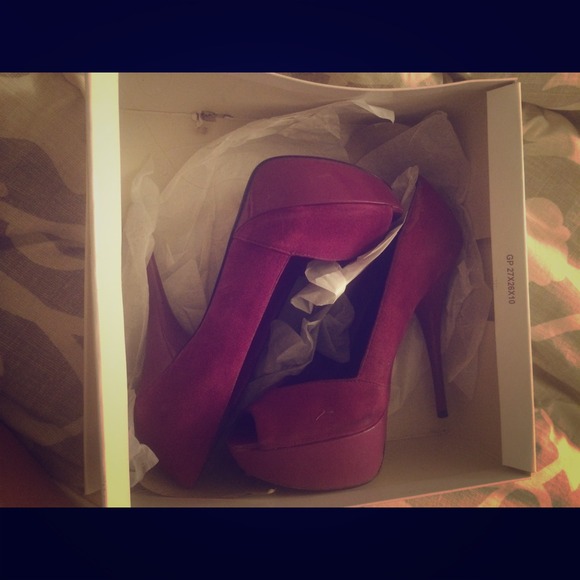 Cute color pop high heels