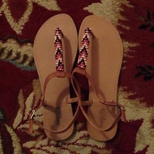 Cute beaded sandals