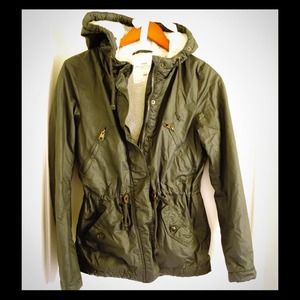 Faux Sherpa lined jacket