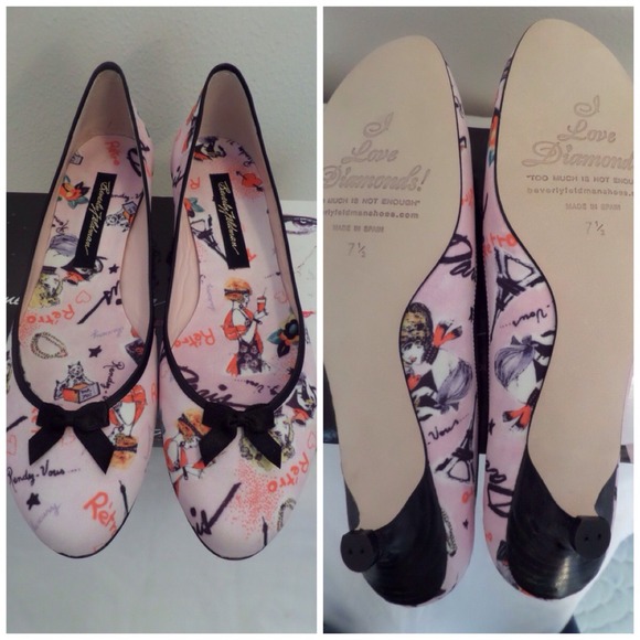 🔴SOLD🔴BEVERLY FELDMAN Pink Paris Round ToeHeels