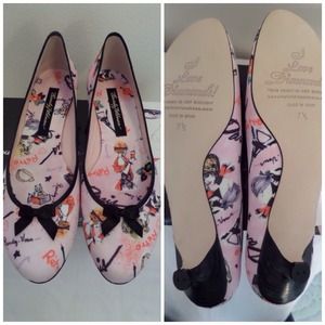 🔴SOLD🔴BEVERLY FELDMAN Pink Paris Round ToeHeels