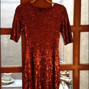 BCBG Max Azria sequin dress