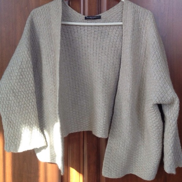 Brandy melville chunky crop knit cardigan