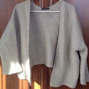 Brandy melville chunky crop knit cardigan