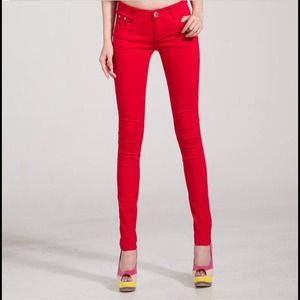 Red Almost Famous Pants (NEW)