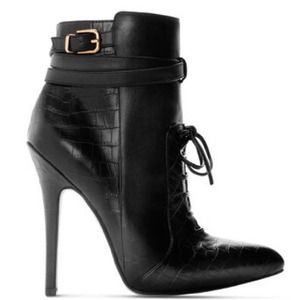 Altuzarra X Target Sexy black boots ankle Booties