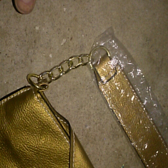 NWT Shimmering Gold purse 2 LEFT - Picture 3 of 4